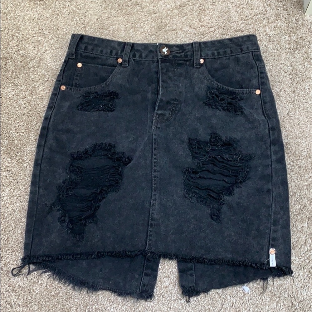 One teaspoon black skirt